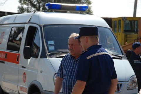 В Николаевской области горела воинская часть