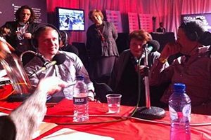 "Би-би-си" провела первую открытую для публики "летучку"