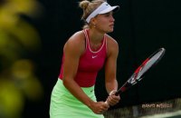 Стародубцева вперше виграла матч на турнірі WTA