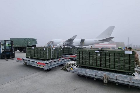 Україна отримала від США 80 тонн боєприпасів