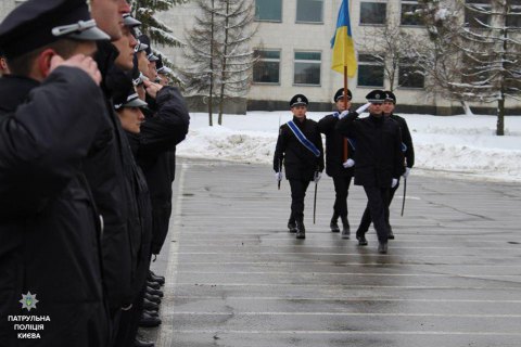 202 новых патрульных приняли присягу в 5 управлениях