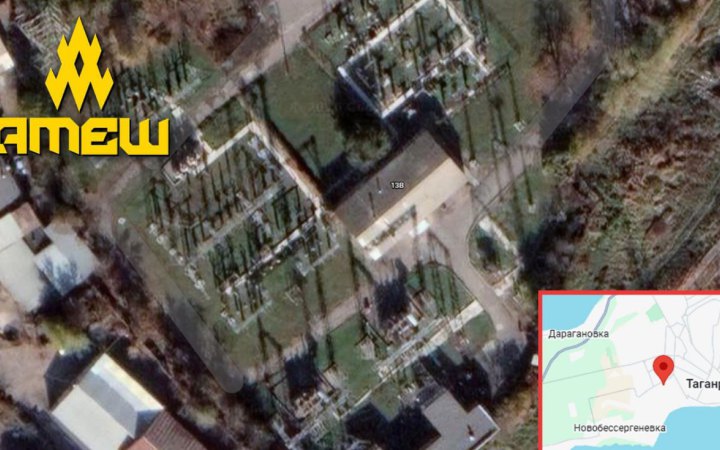 Партизани "АТЕШ" пошкодили підстанцію, що живила оборонний завод “Атлант-Аеро” в Таганрозі