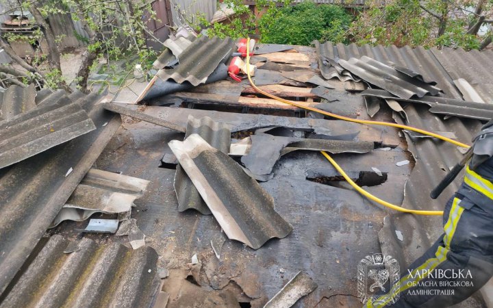Ворог вдарив по Харкову безпілотником (доповнено)