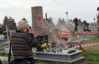 Институт нацпамяти Польши проведет раскопки на месте разрушенного памятника УПА в Грушовичах