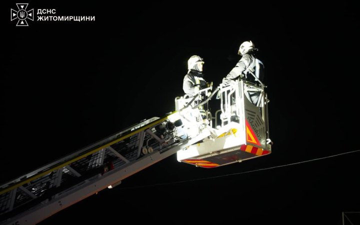 ​Росія атакувала Житомирську область: спалахнули пожежі, пошкоджено залізничну інфраструктуру