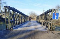 На Харківщині відкрито рух тимчасовим мостом від чеських партнерів