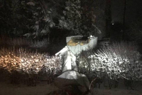 Невідомі знесли останній відомий пам’ятник Леніну в Одеській області