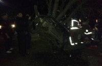 В Первомайске водитель погиб после столкновения с деревом, шесть пассажиров получили травмы