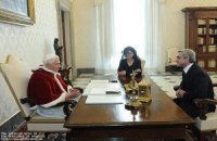 Бенедикт XVI принял президента Армении
