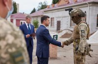 Зеленський відвідав місце дислокації Третього полку Сил спецпризначення імені князя Святослава Хороброго на Кіровоградщині