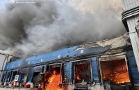 Вісім людей постраждали внаслідок атаки росіян по Дніпровському районі