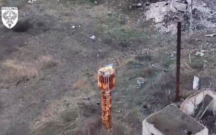 Бійці Гвардії наступу встановили український прапор в тилу ворога на ТОТ