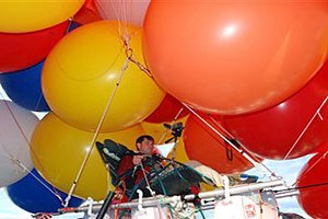 Американец пролетит над Багдадом на кресле