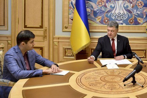 Порошенко выразил поддержку и Сакварелидзе, и Шокину
