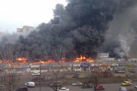 В Одессе будут судить сварщика за пожар на рынке "Меркурий"