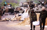 Украинские военные захватили все 10 блокпостов террористов в Славянске