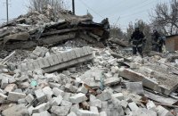На місці обстрілу будинку в Вільнянську виявили тіла ще кількох жертв (уточнено)