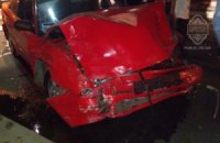 В Одессе участники ночных автогонок разбили четыре машины