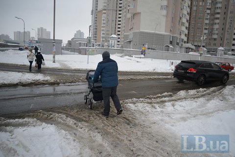 Завтра в Киеве похолодает до -2 градусов