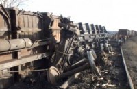 В Макеевке перевернулись вагоны с углем