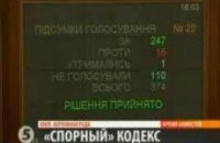 Верховная Рада проголосовала за Налоговый кодекс 