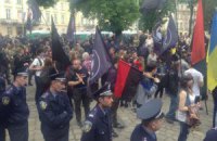 "Правый сектор" пытался сорвать социальный марш во Львове 