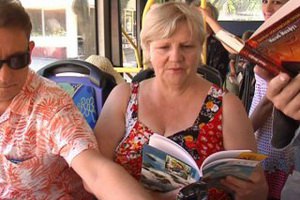 В Николаеве появился троллейбус-библиотека