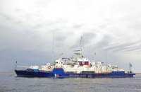 Російський військовий корабель підходив на 19 км до Маріуполя (оновлено)