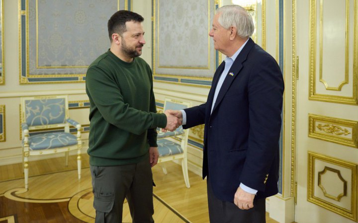 Зеленський зустрівся із американським конгресменом Ліндсі Гремом