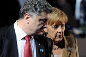 Порошенко и Меркель не увидели прогресса в выполнении мирного плана 
