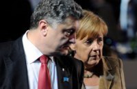 Порошенко и Меркель не увидели прогресса в выполнении мирного плана 