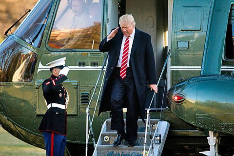 В Белом доме анонсировали первую зарубежную поездку Трампа