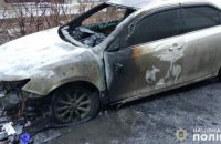 Неизвестные сожгли автомобиль секретаря горсовета Покровска