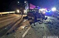 На Миколаївщині Toyota врізалася у тягач MAN, загинули п’ятеро людей, серед яких дитина