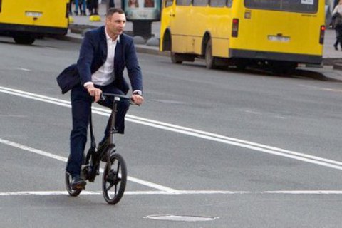 Кличко задекларував сім велосипедів