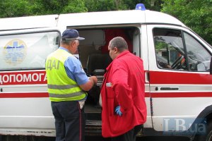 В Крыму обвалился балкон с детьми