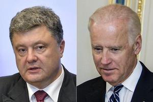 Порошенко провел телефонный разговор с вице-президентом США