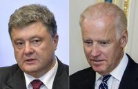 Порошенко провел телефонный разговор с вице-президентом США