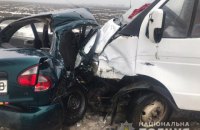 Под Херсоном в ДТП с маршруткой и легковушкой погибли три человека