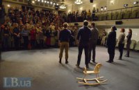 В киевском театре им. Франко пройдет премьера спектакля "Дневники Майдана"