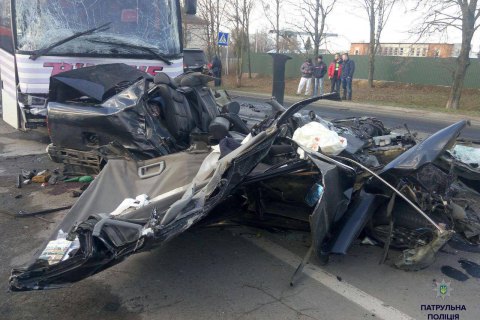 В Волынской области четыре человека погибли в ДТП