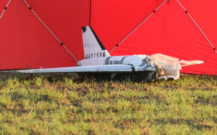 У Польщі знайшли ймовірно останній з російських дронів, які залетіли до країни минулого тижня