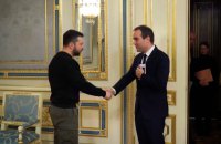 Зеленський зустрівся з міністром оборони Франції