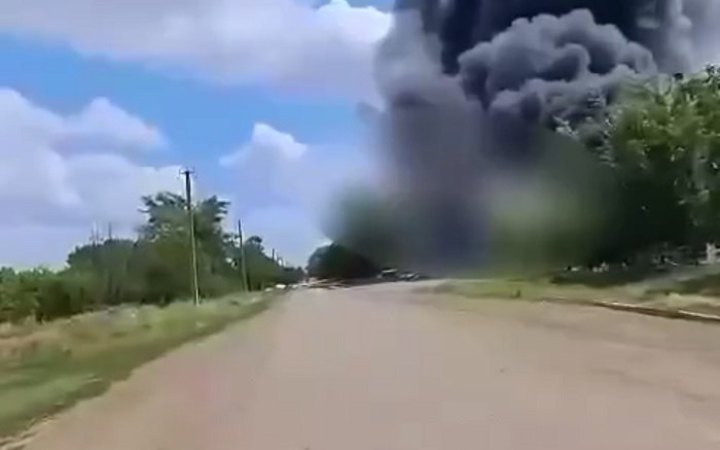 В окупованому Токмаку пролунав потужний вибух