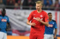 Форвард "Зальцбурга" Холанд превзошел рекорд Дрогба в Лиге Чемпионов