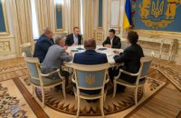Зеленський зустрівся з лідерами Меджлісу, "щоб ближче познайомитися"