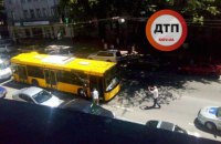 В Киеве за рулем умер водитель автобуса