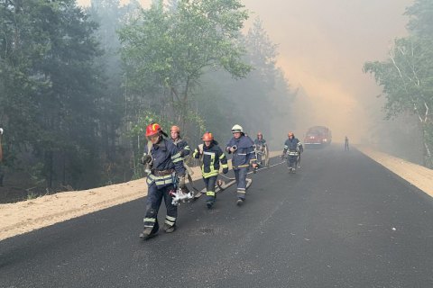 На Луганщині виник новий осередок займання