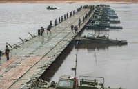 Росіяни збудували переправу через Сіверський Донець, - Генштаб