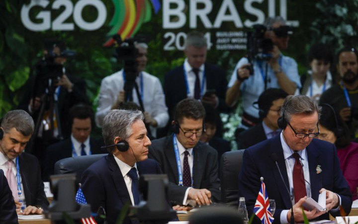 Міністри закордонних справ G20 довго, але безрезультатно обговорювали війну в Україні, − Bloomberg